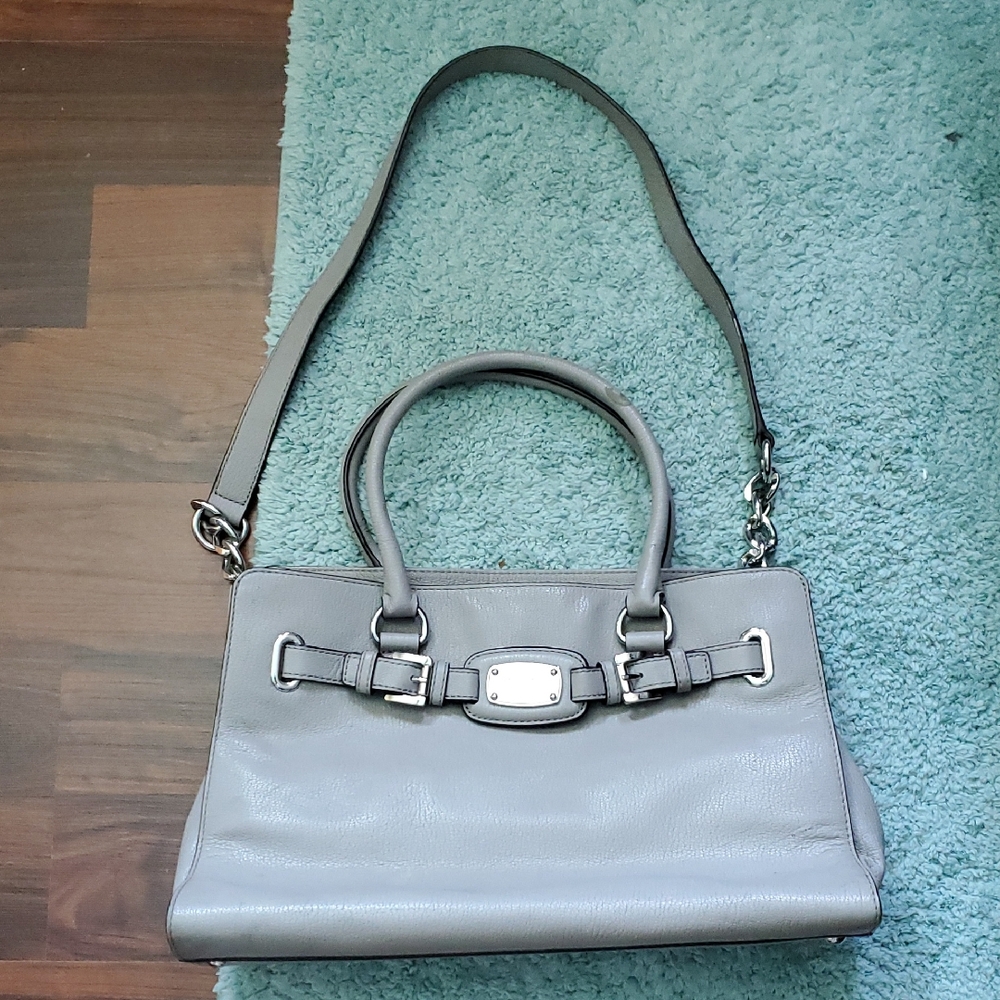 Michael Kors Elegant  Heather Gray Shoulder Bag